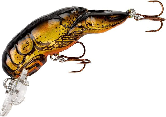 Rebel Lures Original Realistic Crawfish Crankbait Fishing Lure