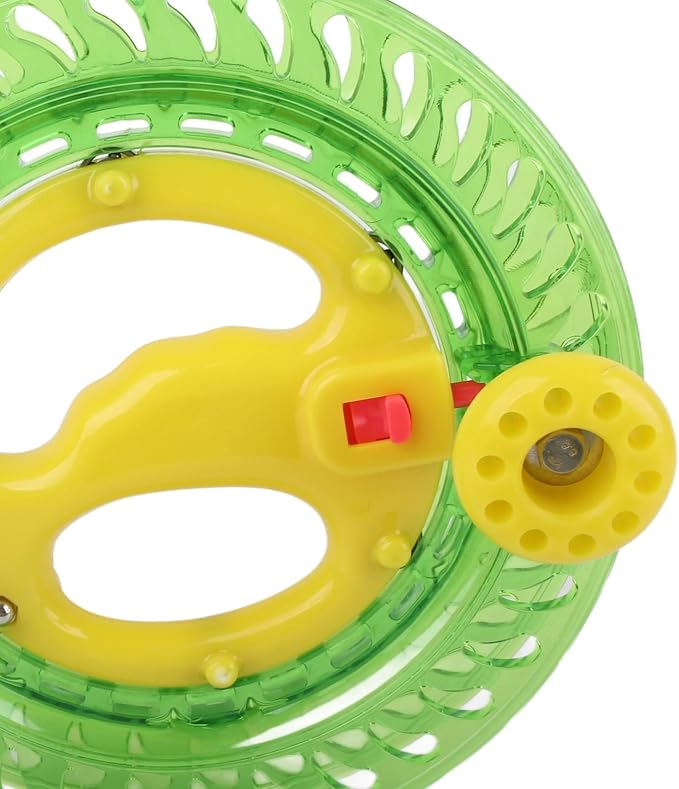 Dilwe Fishing Line Reel, ABS Multifunction Sea Fishing Wheel Hand Wire Wrapping Fly Line Fishing Reel Accessory