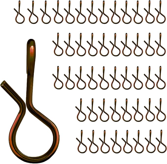 Eupheng Quick Change Fly Fishing Snaps Stainless Steel, Fishing swivels, Fast Easy & Secure, Hook Snaps for Flies, Jigs, Lures, Great Value Pack