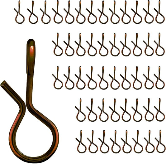 Eupheng Quick Change Fly Fishing Snaps Stainless Steel, Fishing swivels, Fast Easy & Secure, Hook Snaps for Flies, Jigs, Lures, Great Value Pack