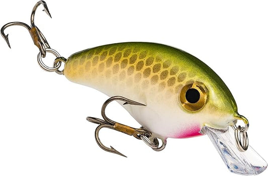 Strike King Bitsy Pond Minnow Crankbait Fishing Lure, 3/32 oz, Irresistible to Fish
