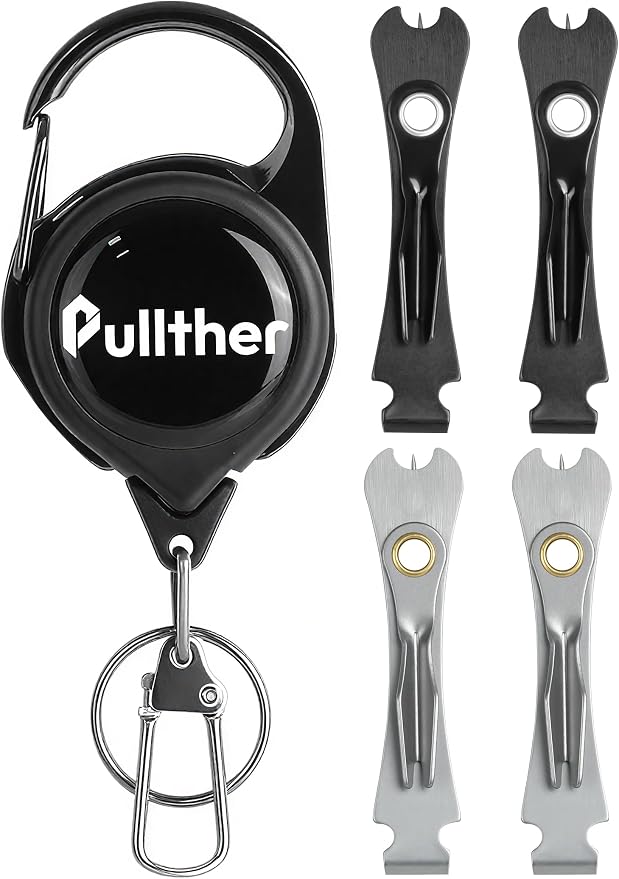 Fishing Knot Tying Tool, Multifunctional Fly Fshing Nippers,3 in 1 Fly Fishing Line Cutter with Retractor