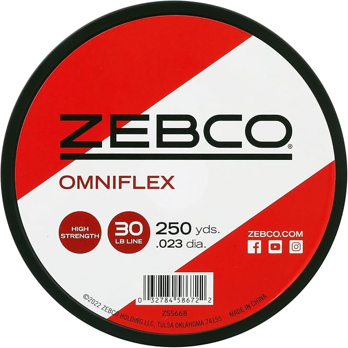 Omniflex Monofilament Fishing Line, Tested (30 Pounds)