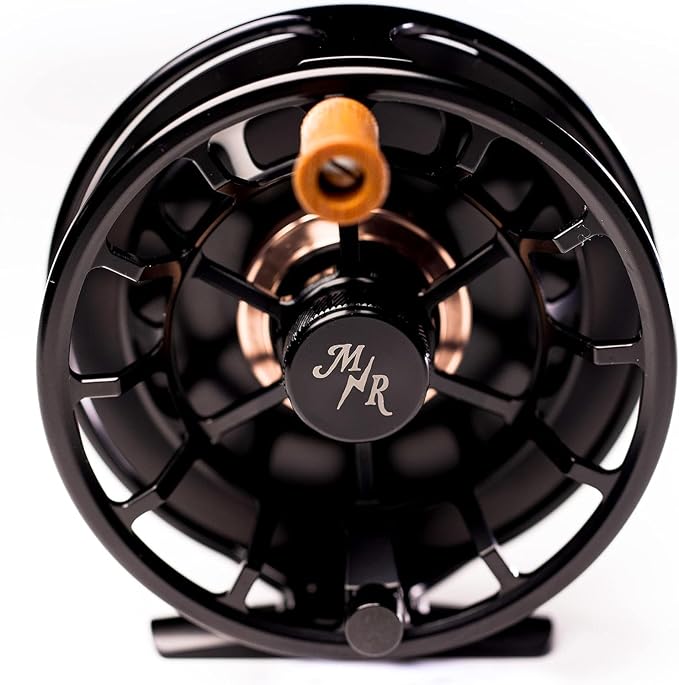 Moonshine Rod Co. The Creede Fly Fishing Reel. Fully Machined Large Arbor with Sealed Carbon Disk Drag