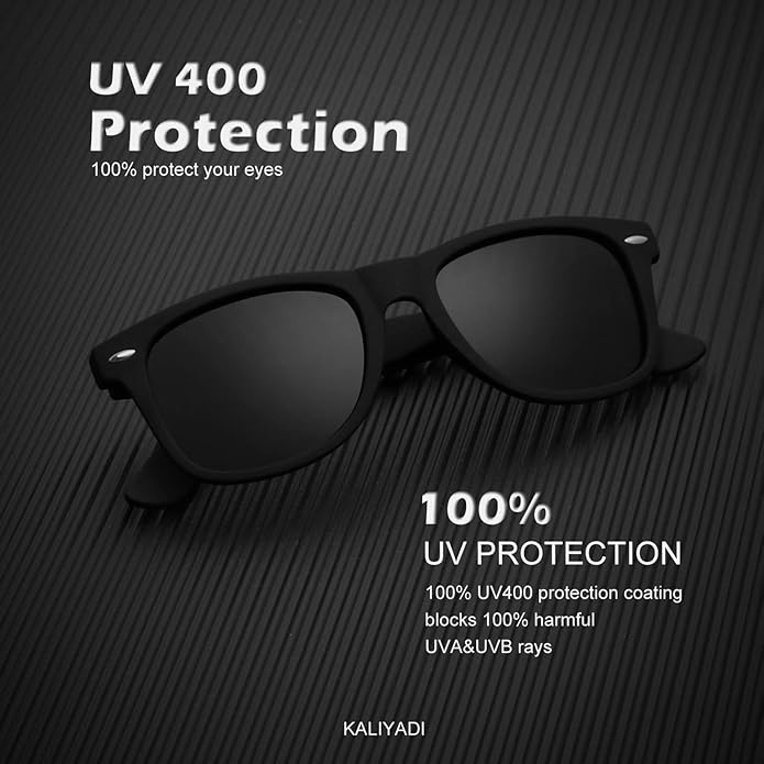 KALIYADI Sunglasses Men Polarized for Mens and Womens Unisex Sun Glasses for Driving UV Protection