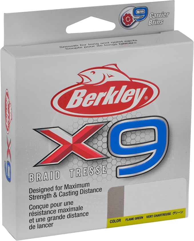 Berkley x9 Braid Fishing Line
