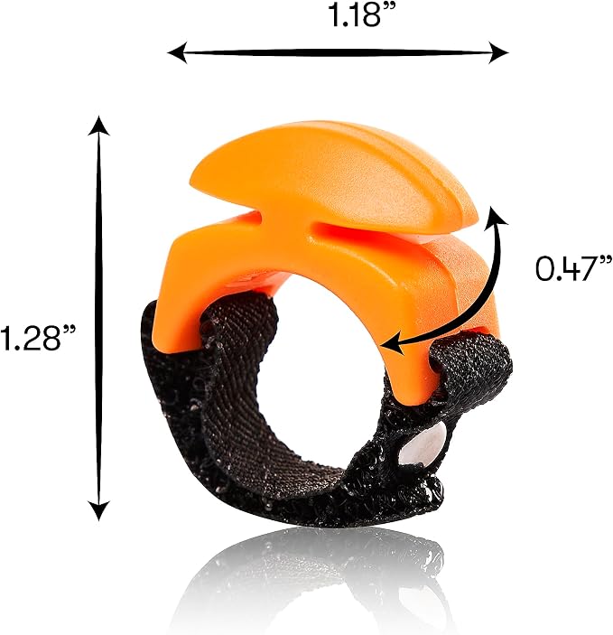 Line Cutterz Rust-Free Patented Ceramic Blade Ring Quick Fishing Line Cutter
