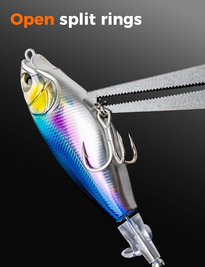 Fishing Pliers,Carbon Steel with Corrosion Resistant Coated Fishing Tools,Multitool for Saltwater