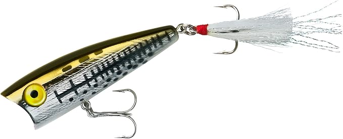 Rebel Lures Pop-R Topwater Popper Fishing Lure