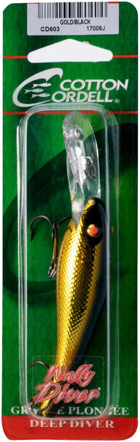 Cotton Cordell Wally Diver Walleye Crankbait Fishing Lure