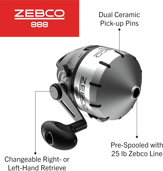 Zebco 888 Spincast Reel