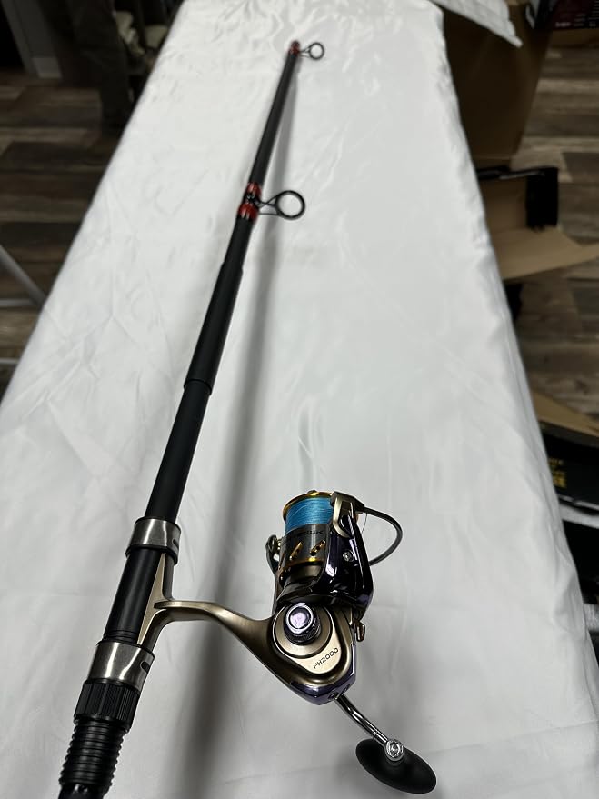 Slock Master Big Bore Fish Hawk, .625 Caliber Blow Barrel, 5 Foot Long, Line Guides for Fishing Line, 10 Big Bore 12" Fishing Darts, Reel Sold Separately, Try The Challenge of Blow Dart Fishing!
