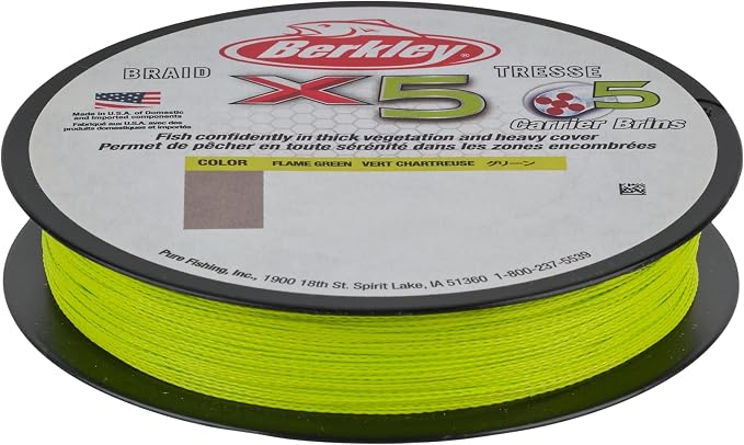 Berkley x5 Braid Fishing Line