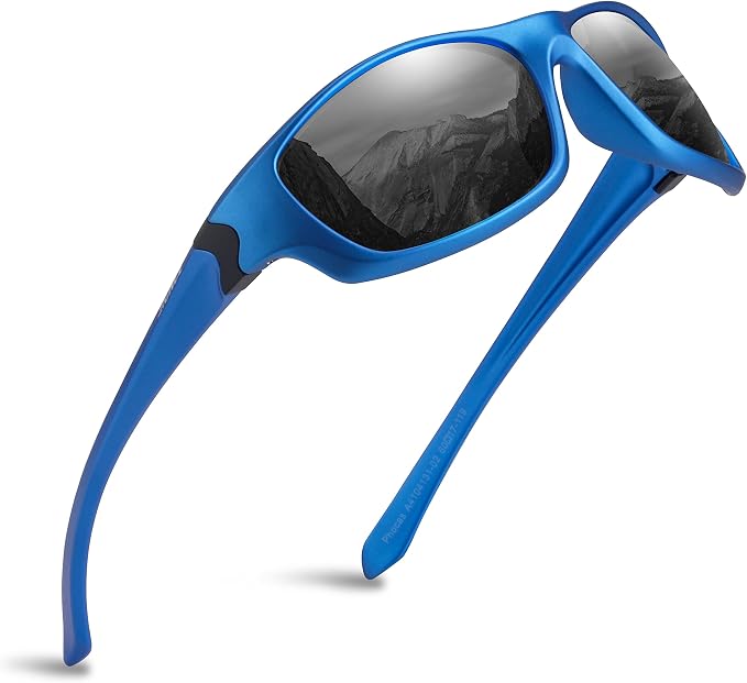 RUNCL Polarized Sports Sunglasses Billy, Fishing Sunglasses UV400 - Ultralight Floating TAC Lens, Anti-seawater Coating