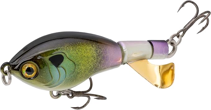 Strike King Bitsy Chickin Fishing Lure, Topwater Plopper, 2 1/2-Inches, 1/4-Ounce