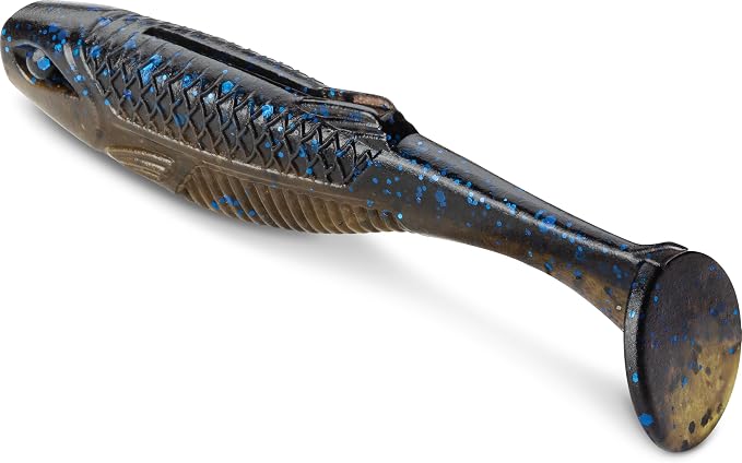 Rapala CrushCity Mayor Soft Plastic Paddle Tail Swimbait, Strong Kicking Action for Swim Jigs & Underspins, Bass, Redfish, Trout, Snook, Walleye & More