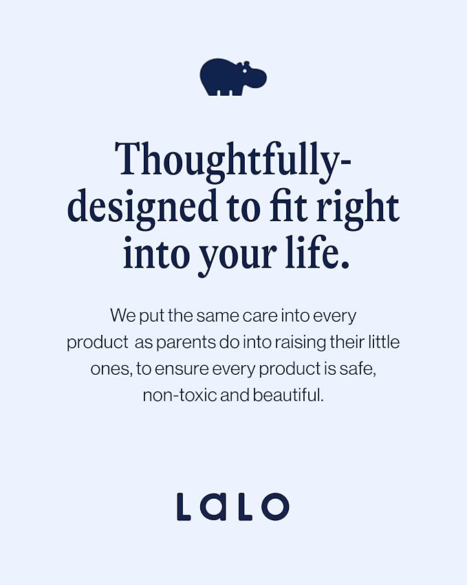 Lalo Bath Rinse Cup - Handle for Easy Grip, Tear-Free Baby Bathing, Flexible Lip, Soft Edge, Lightweight Bath Cup For Rinsing Hair and Body - Coconut