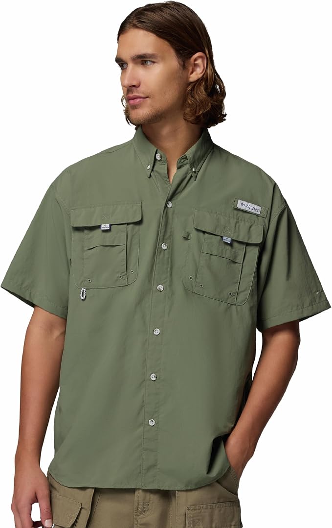 Columbia Men's PFG Bahama II Short Sleeve Fishing Shirt
