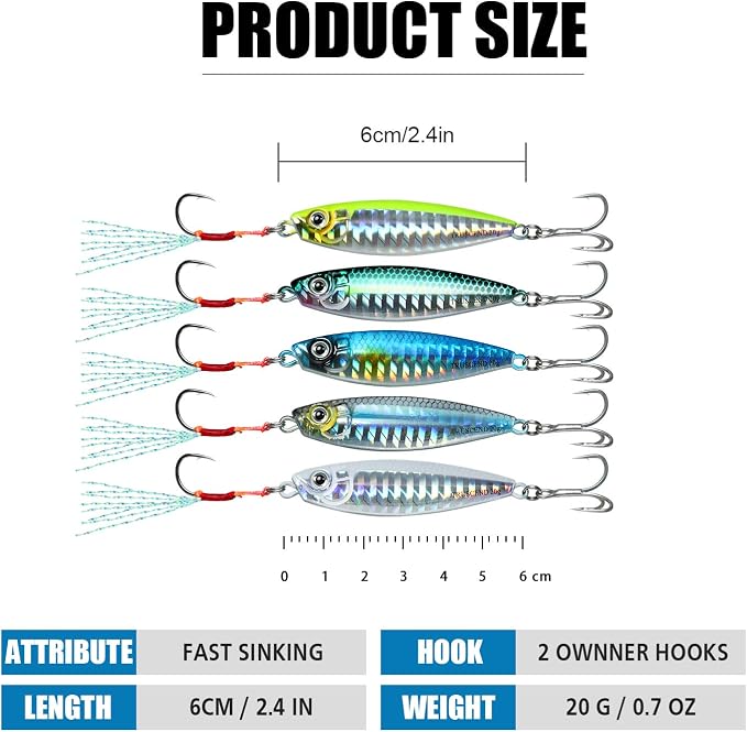 TRUSCEND Vibespinner Easy Catch Fishing Lures with BKK Hooks, Tail Spinner Baits with 4 Actions, Vibrating Swimming Flashing & Jigging for More Bites, Spoon Lures for Bass Trout Crappie Walleye Pike