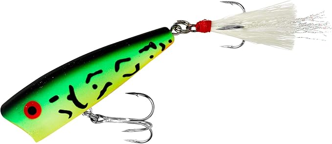 Rebel Lures Pop-R Topwater Popper Fishing Lure