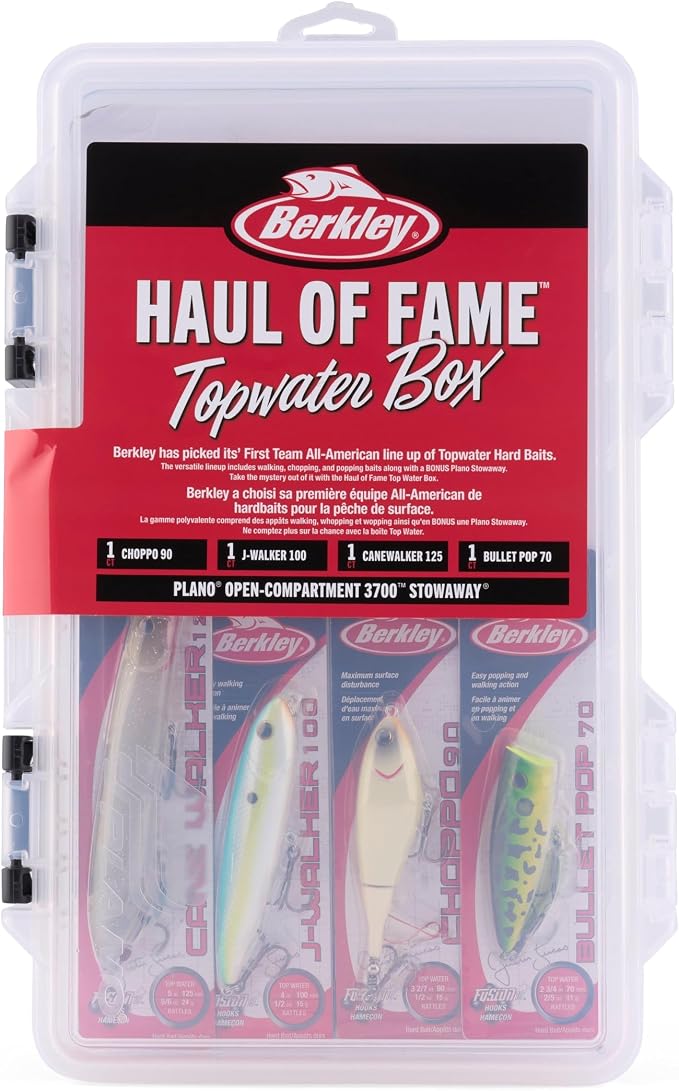 Berkley Choppo Topwater Fishing Lure, HD Bluegill, Size 105, Cupped Propeller Tail for Balance of Sound and Spray, Equipped with Sharp Fusion19TM Hook