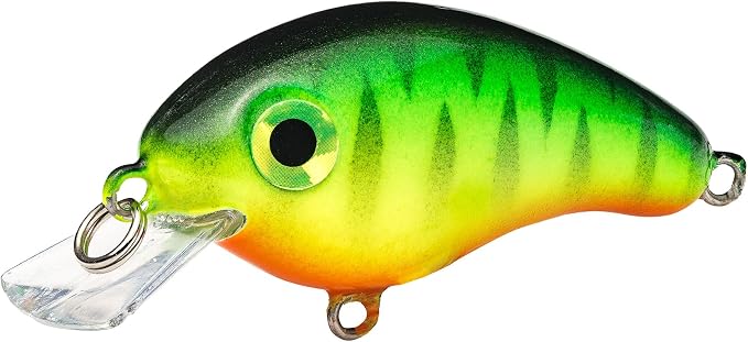 Strike King Bitsy Pond Minnow Crankbait Fishing Lure, 3/32 oz, Irresistible to Fish