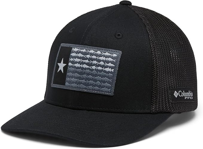 Columbia Unisex Adult PFG Logo Mesh Ball Cap