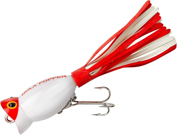 Arbogast Hula Popper Topwater Bass Fishing Lure