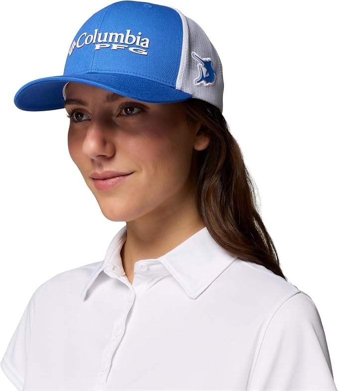Columbia PFG Logo Mesh Ball Cap