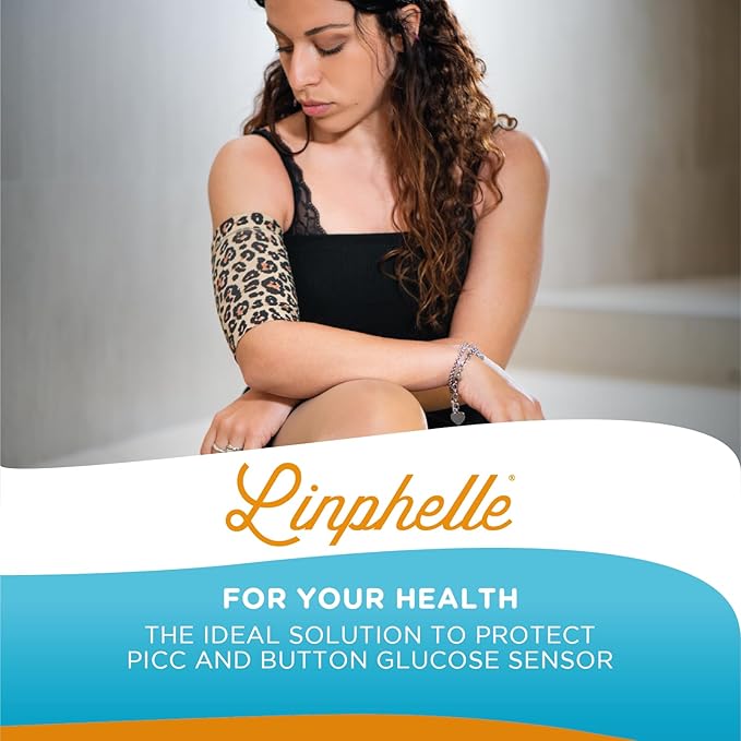 Coverpicc PICC Line Cover – Fashionable Upper Arm Cover – Soft, Microfiber Arm Sleeve to Protect PICC Lines