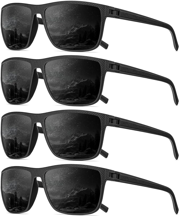 Polarized Sunglasses Men, Mens Sunglasses Polarized UV protection Lightweight Sun Glasses for Driving Fishing Golf