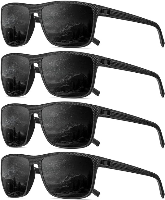 Polarized Sunglasses Men, Mens Sunglasses Polarized UV protection Lightweight Sun Glasses for Driving Fishing Golf