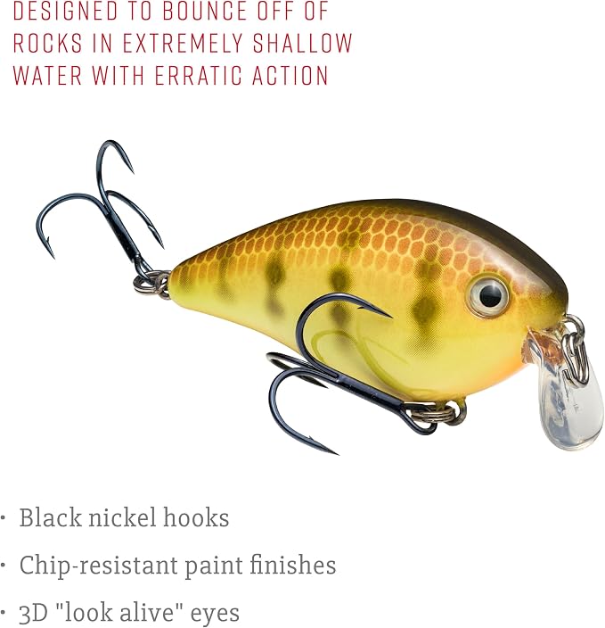 Strike King KVD 1.5 Shallow Square Bill Crankbait