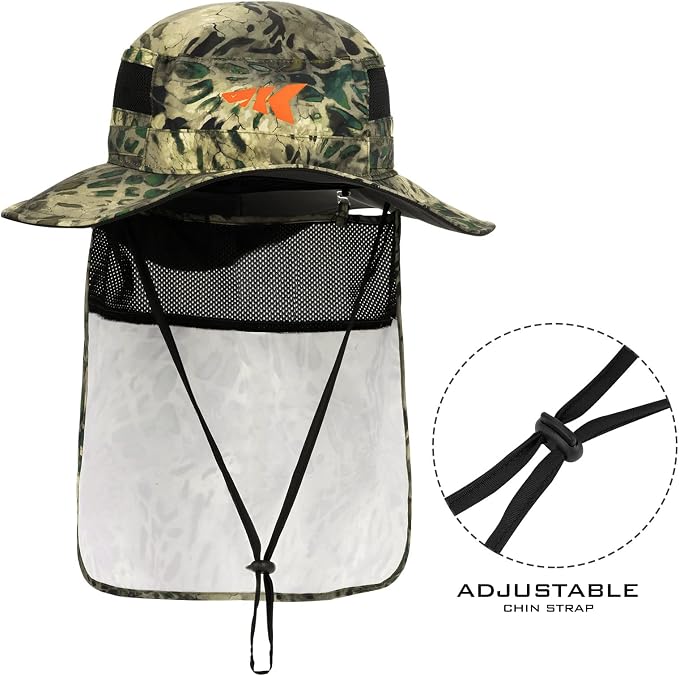 KastKing Sol Armis UPF 50 Boonie Hat - Sun Protection Hat, Fishing Hat, Beach & Hiking Hat, Paddling