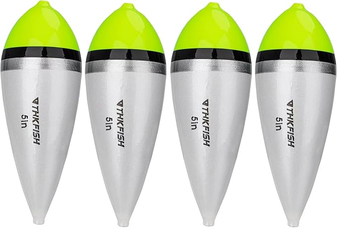 THKFISH Fishing Bobbers Slip Bobbers for Fishing Floats Bobbers for Fishing Balsa Bobbers for Steelhead Fish Float Rigs Freshwater Saltwater Floatage