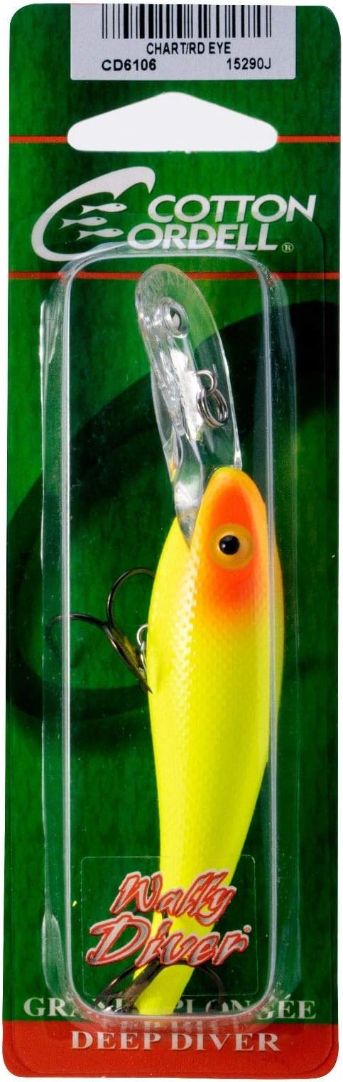 Cotton Cordell Wally Diver Walleye Crankbait Fishing Lure