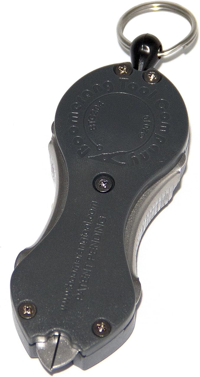 Boomerang Tool Company SNIP Fishing Line Cutters with Retractable Tether and Stainless Steel Blades that Cut Braid, Mono and Fluoro Lines Clean and Smooth!