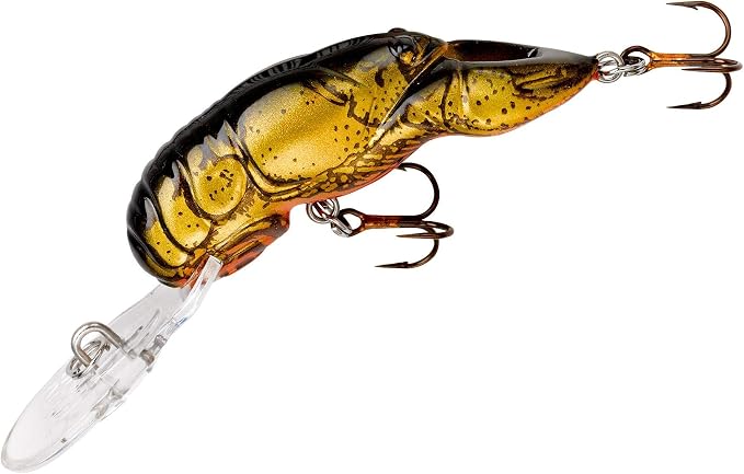 Rebel Lures Original Realistic Crawfish Crankbait Fishing Lure