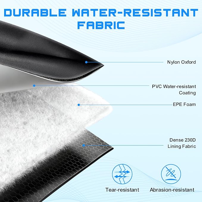 18L Fishing Sling Bag with Removable Lure Wraps and Rod & Beverage Holder, Tackle Bag for Fishing Gear