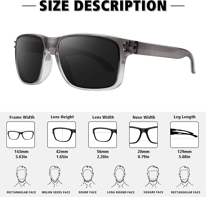 MEETSUN Polarized Sunglasses for Men Women Sports Driving Fishing Glasses UV400 Protection