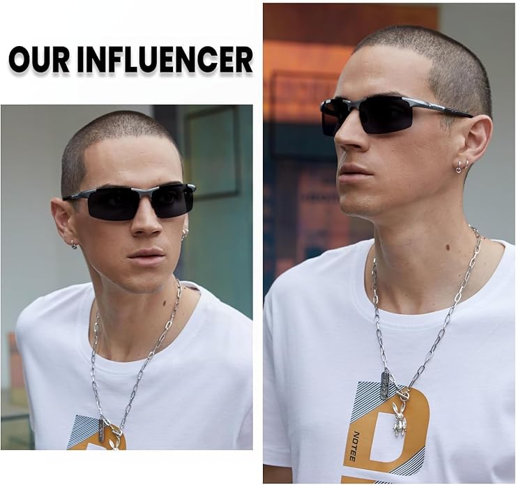 DUCO Polarized Sunglasses Mens Ultralight Carbon Fiber Sun Glasses for Men Driving Sports Fishing UV400 Protection DC8277