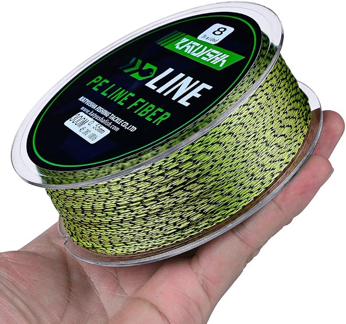 Braided Fishing Line, Abrasion Resistant Zero Stretch Braided Lines 4/8 Strands Super Strong Superline 6Lb -100Lb Test 109/328/547/1094/2187 Yards