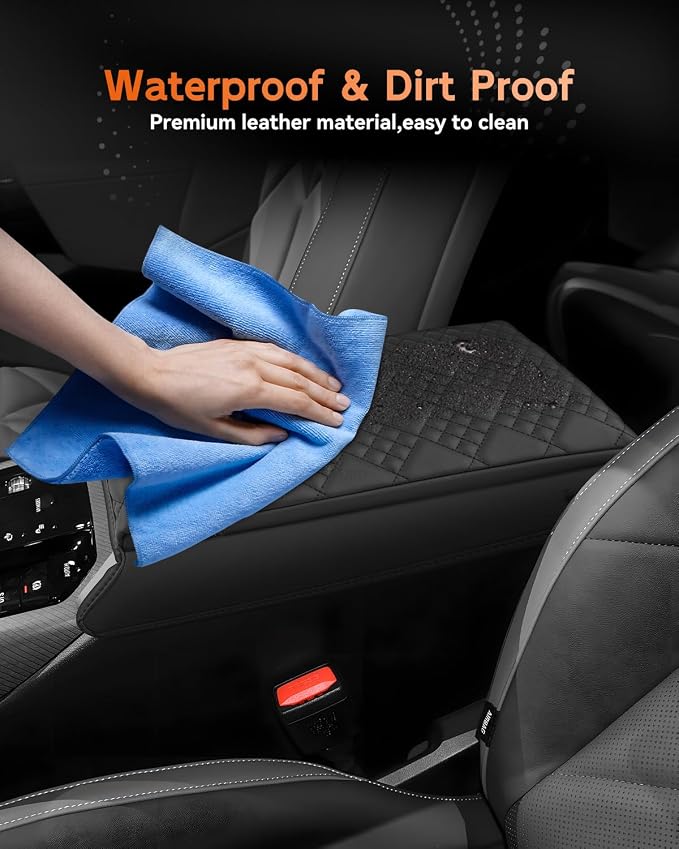 CDEFG for 2025 2026 BMW X3 Center Console Cover Armrest Box Cover for X3 (30 xDrive, M50 xDrive) Accessories Console Arm Rest Protector Thickened
