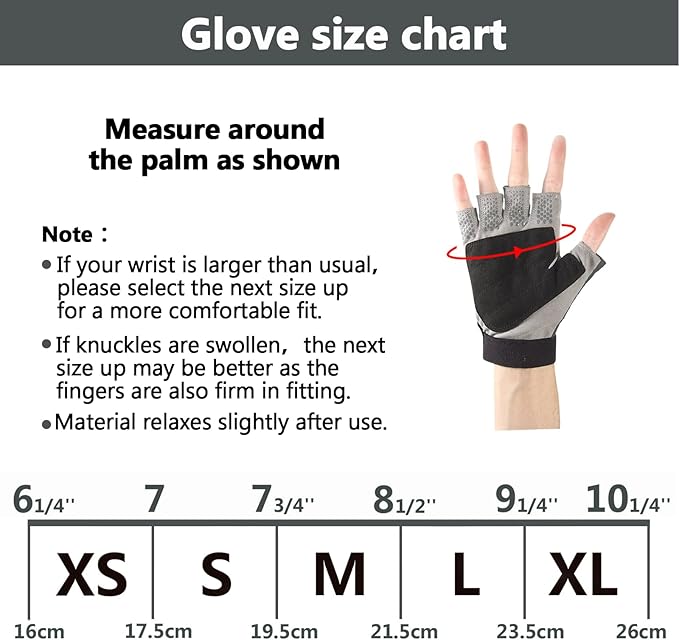 Palmyth UV Fishing Gloves Sun Protection Fingerless Kayaking Glove Men Women UPF 50+ SPF for Sailing, Hiking, Paddling, Canoeing, Rowing, Driving