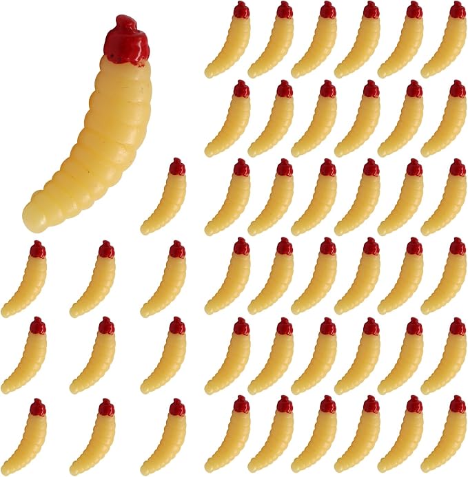 Silicone Soft Maggot Worms Baits