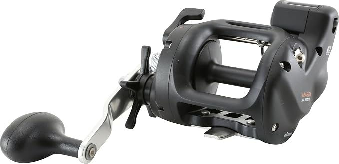 Okuma MA-30DLXT New Magda Linecounter Reel, Left Hand,Black