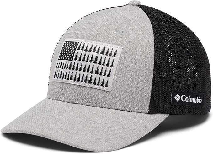 Columbia Unisex PFG Fish Flag Mesh Ball Cap