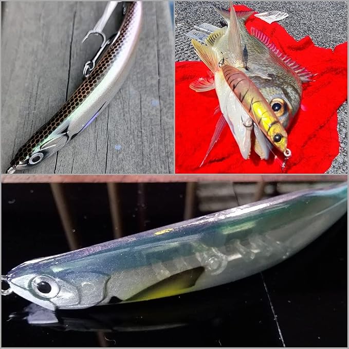 10 Blank Unpainted Minnow Crankbait Topwater Lipless Jerkbait Fishing Lures V3