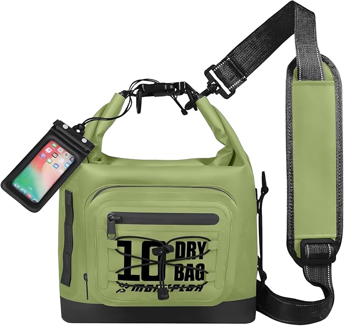 MORXPLOR Dry Bag Waterproof,5L/10L/20L/30L/40L/55L Roll Top Dry Bag Backpack with WaterProof Phone Case for Swim,Kayak