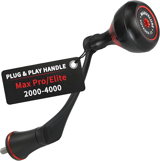 Power Handle Compatible for Abu Garcia Max Pro, Max Elite Spinning Reel (Not for Max X, Max SX)